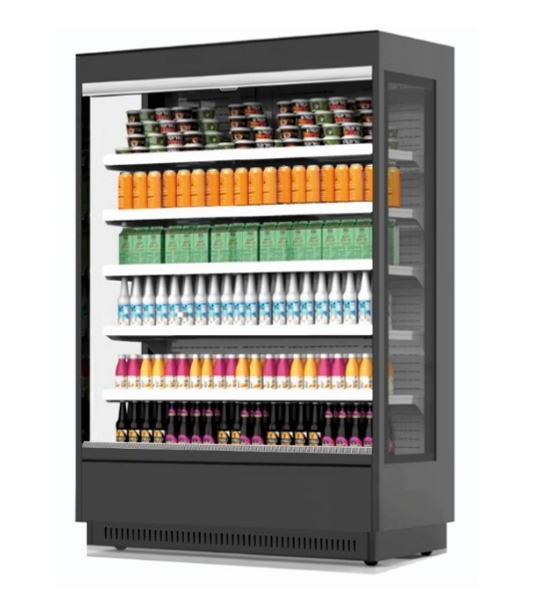 Upright Glass Beverage Refrigerator