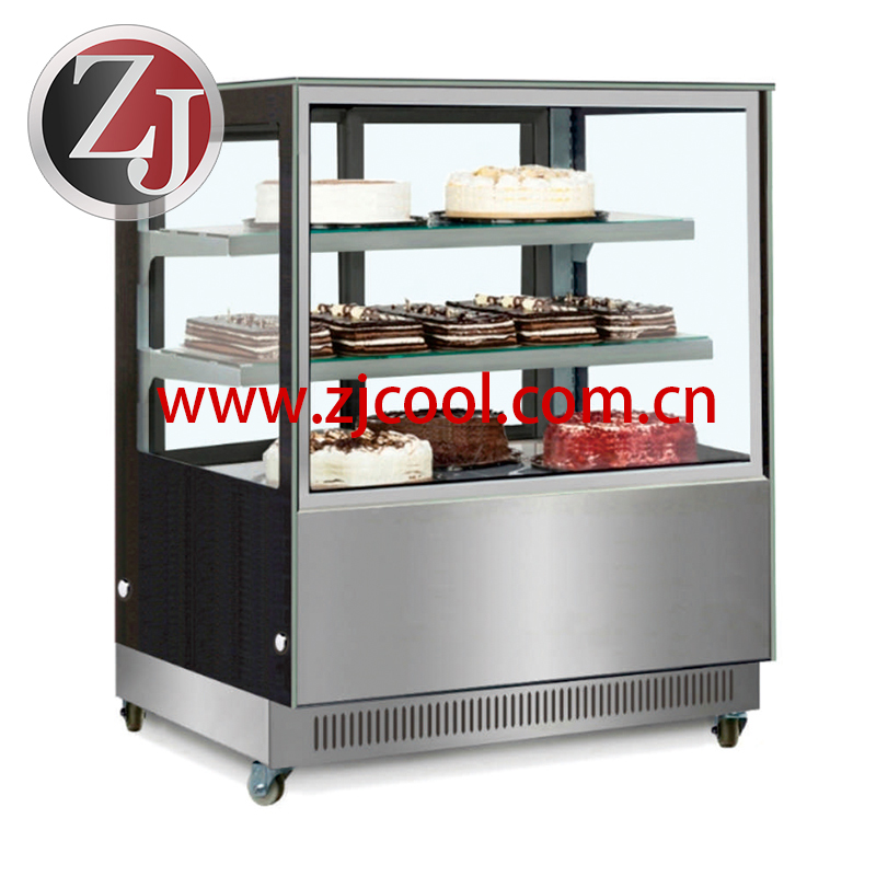 Cake Showcase Bakery Showcase Glass Refrigerator Refrigeration Equipment  