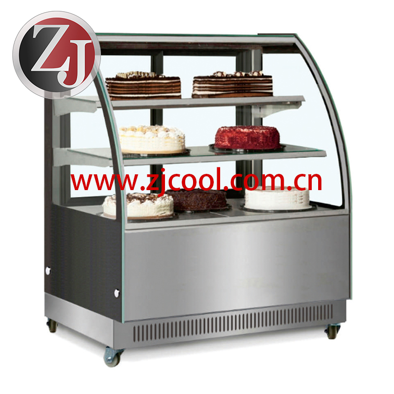 Glass Display Cake Showcase Cake On Counter Cooler Freezer Refrigerator